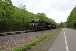 NS 3605 leads train H61 at New Milford PA